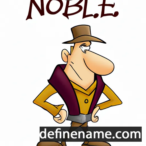 Noble cartoon