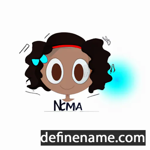 Noêmia cartoon