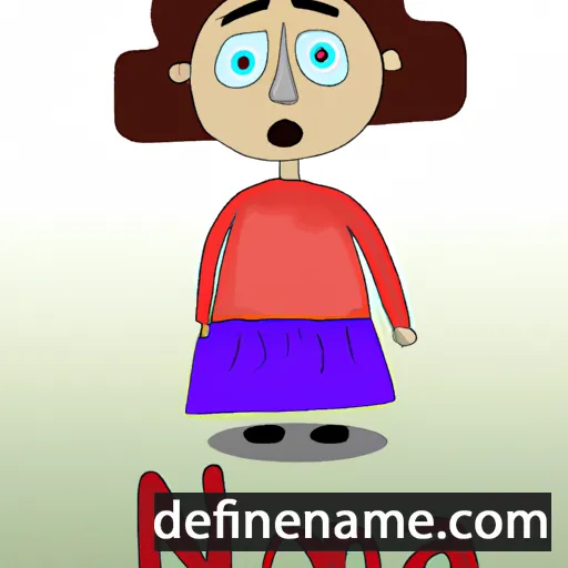 cartoon of the name Nona