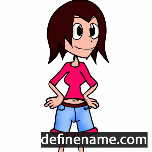 cartoon of the name Nora