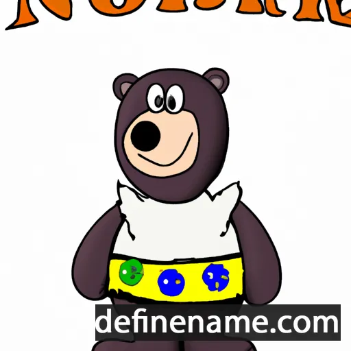 cartoon of the name Norbaer