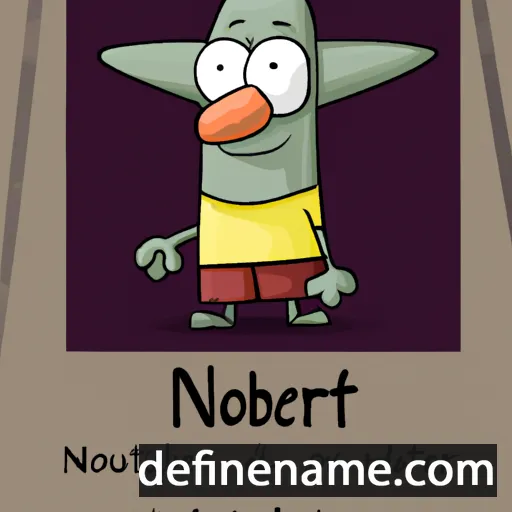 cartoon of the name Norbert