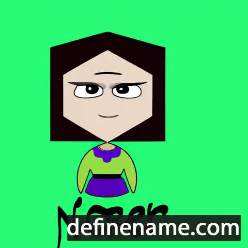 cartoon of the name Noreen