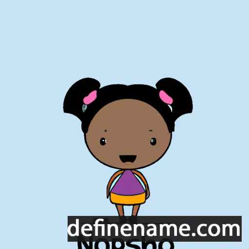 cartoon of the name Nosipho