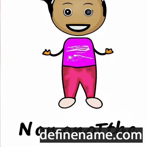 cartoon of the name Ntombi