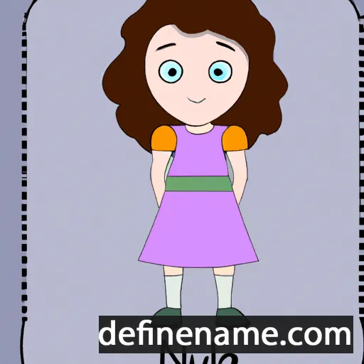 cartoon of the name Nuala