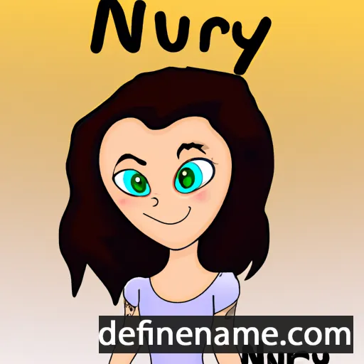 cartoon of the name Nuray