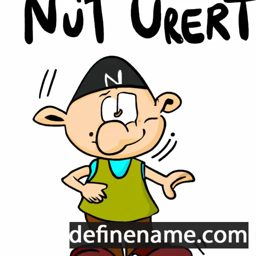 cartoon of the name Nurten