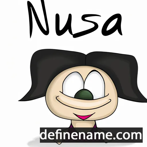 Nuša cartoon