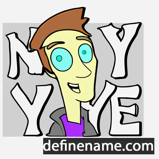 cartoon of the name Nye