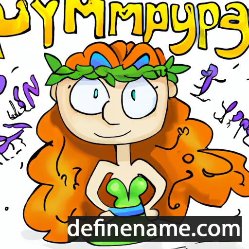 cartoon of the name Nympha