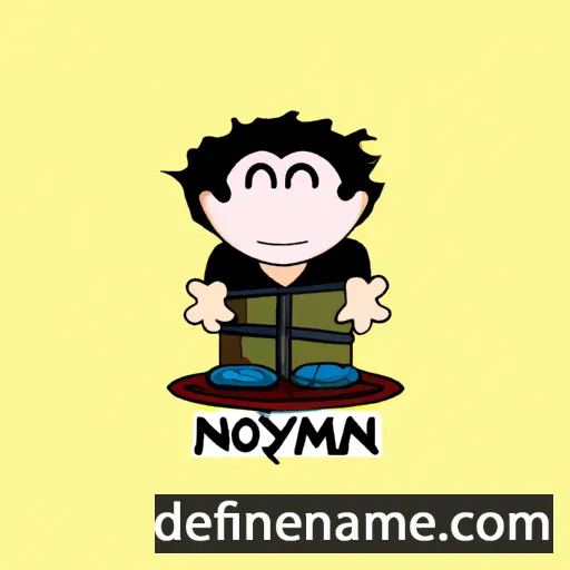 cartoon of the name Nyoman