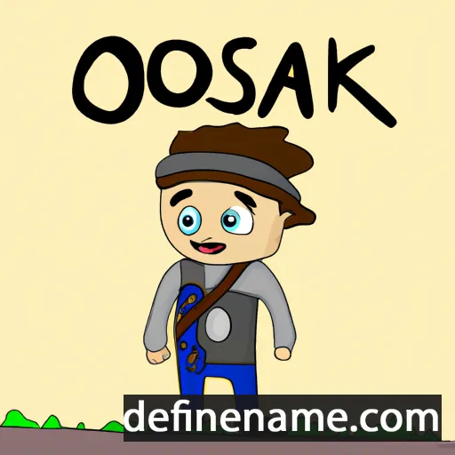 cartoon of the name Óskar