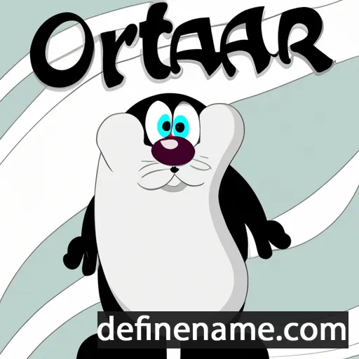 cartoon of the name Óttarr