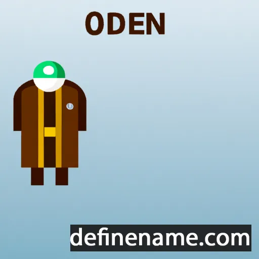 cartoon of the name Ödön