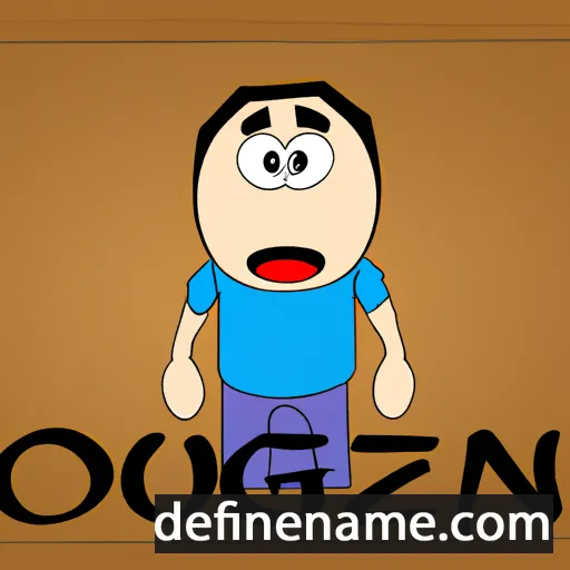 cartoon of the name Özgür