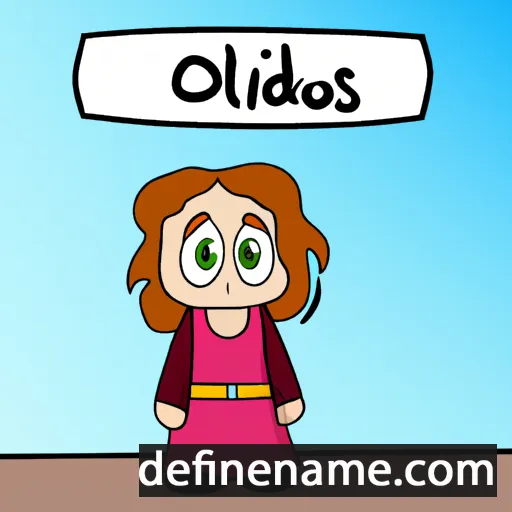 Øydis cartoon