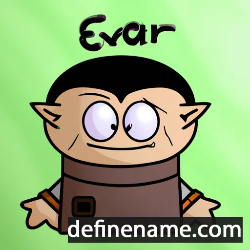 cartoon of the name Ǫrvar