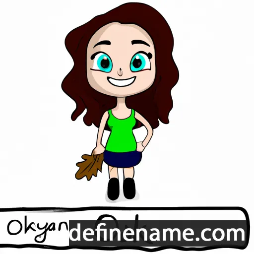 Oaklyn cartoon