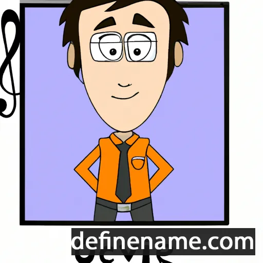 cartoon of the name Octave