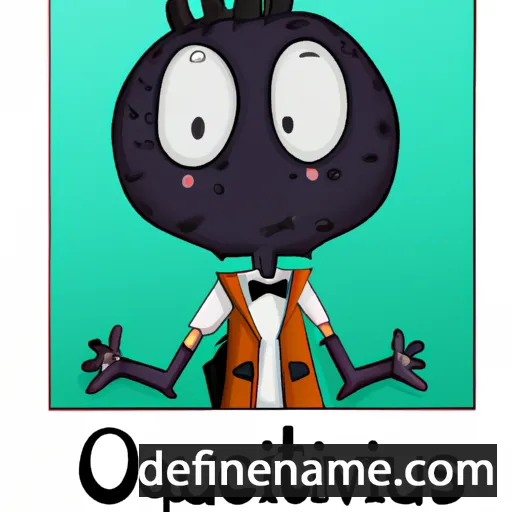 cartoon of the name Octavius