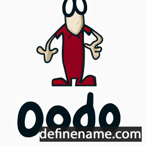 cartoon of the name Oddo