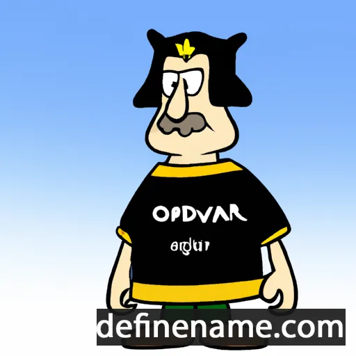 Oddvar cartoon