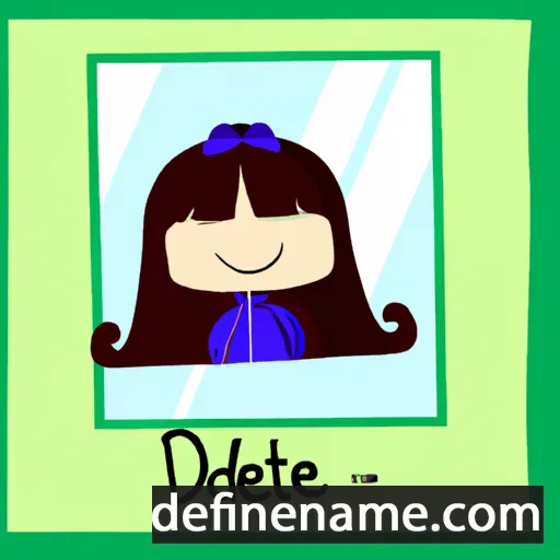 cartoon of the name Odette