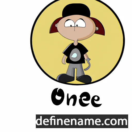 cartoon of the name Oenone