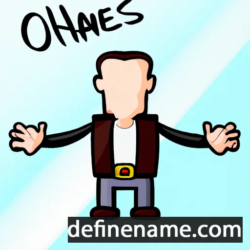 cartoon of the name Ohannes