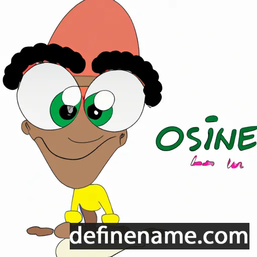 cartoon of the name Oissíne