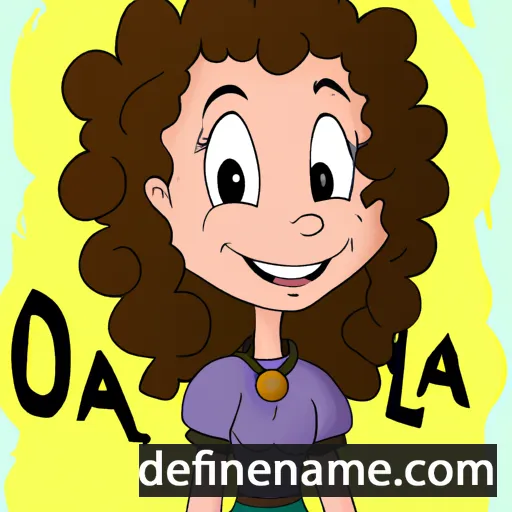 Olalla cartoon