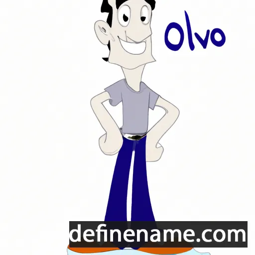 cartoon of the name Olavo