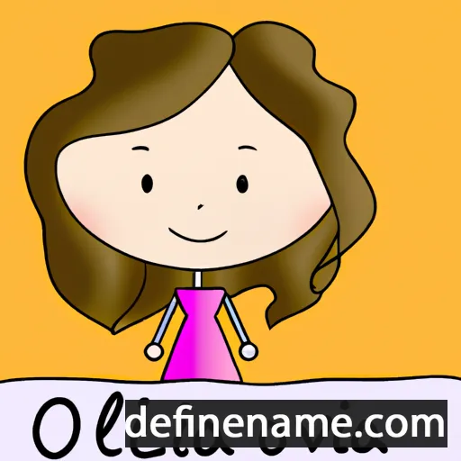 Olivia cartoon