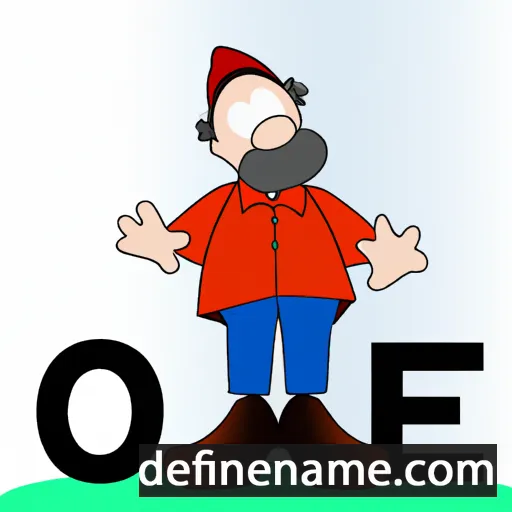 cartoon of the name Olle