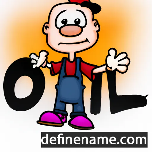 cartoon of the name Olli