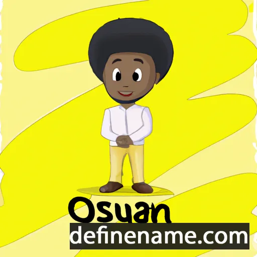 Oluwaseun cartoon