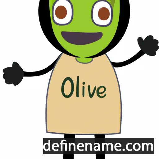 cartoon of the name Olve