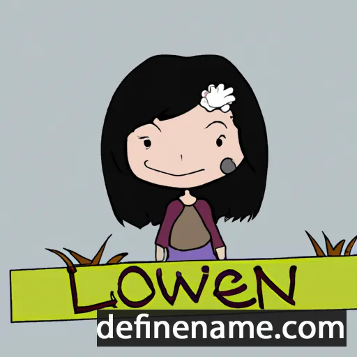 Olwen cartoon