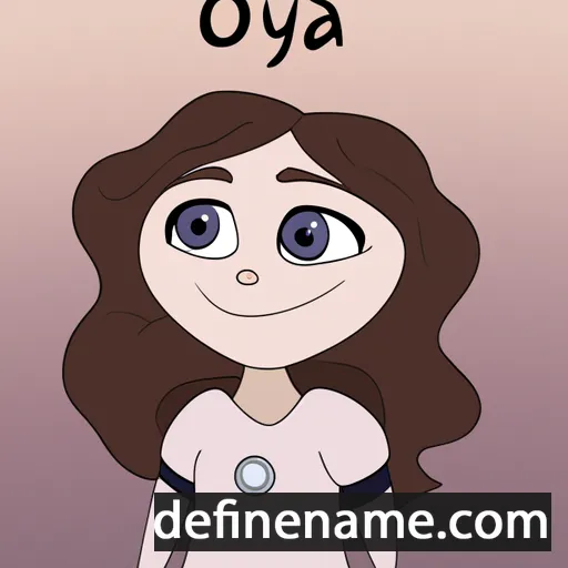 Olya cartoon