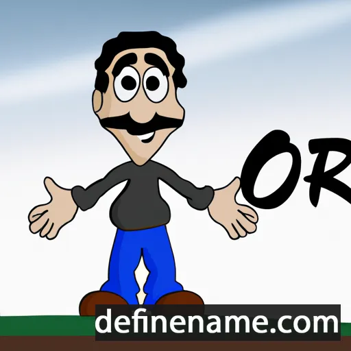 cartoon of the name Omar