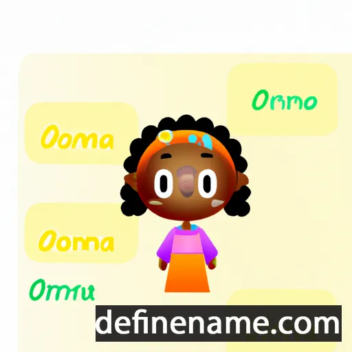 Omolara cartoon