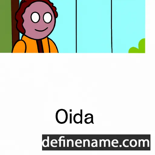 cartoon of the name Oneida