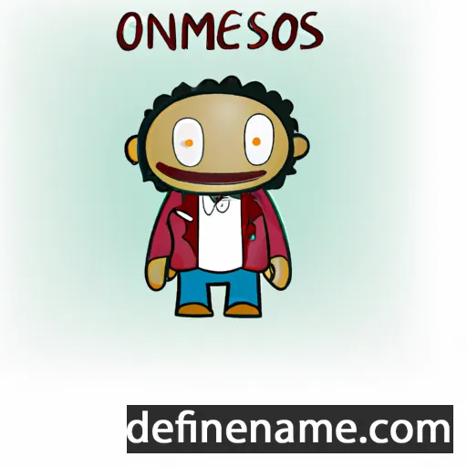 Onesimos cartoon