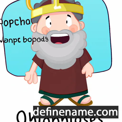 Onesiphoros cartoon