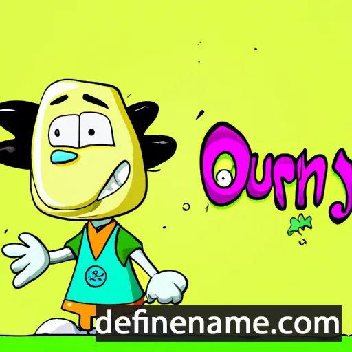 cartoon of the name Onufriy