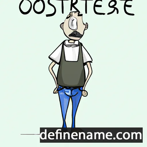 Oreste cartoon