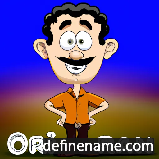 cartoon of the name Orhan