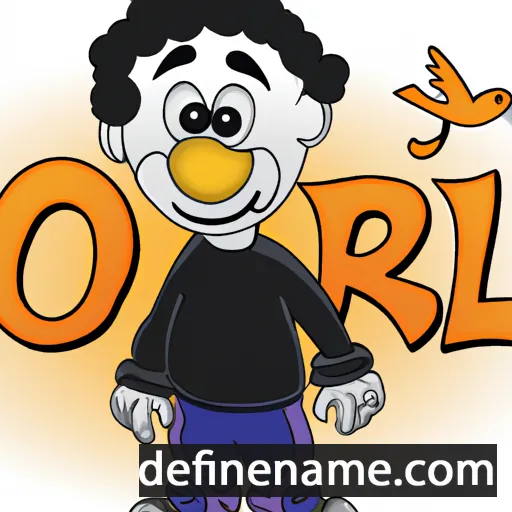 Oriol cartoon