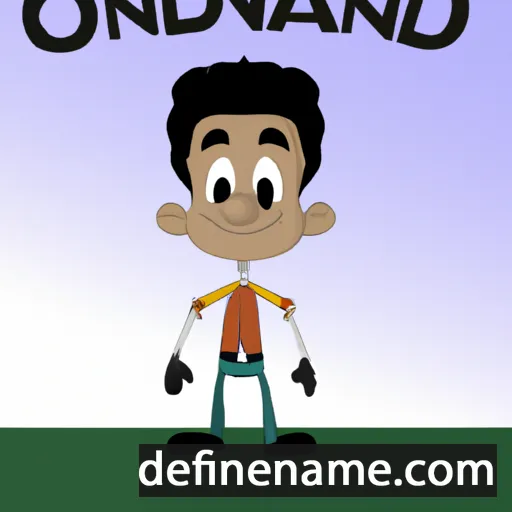 cartoon of the name Orlando